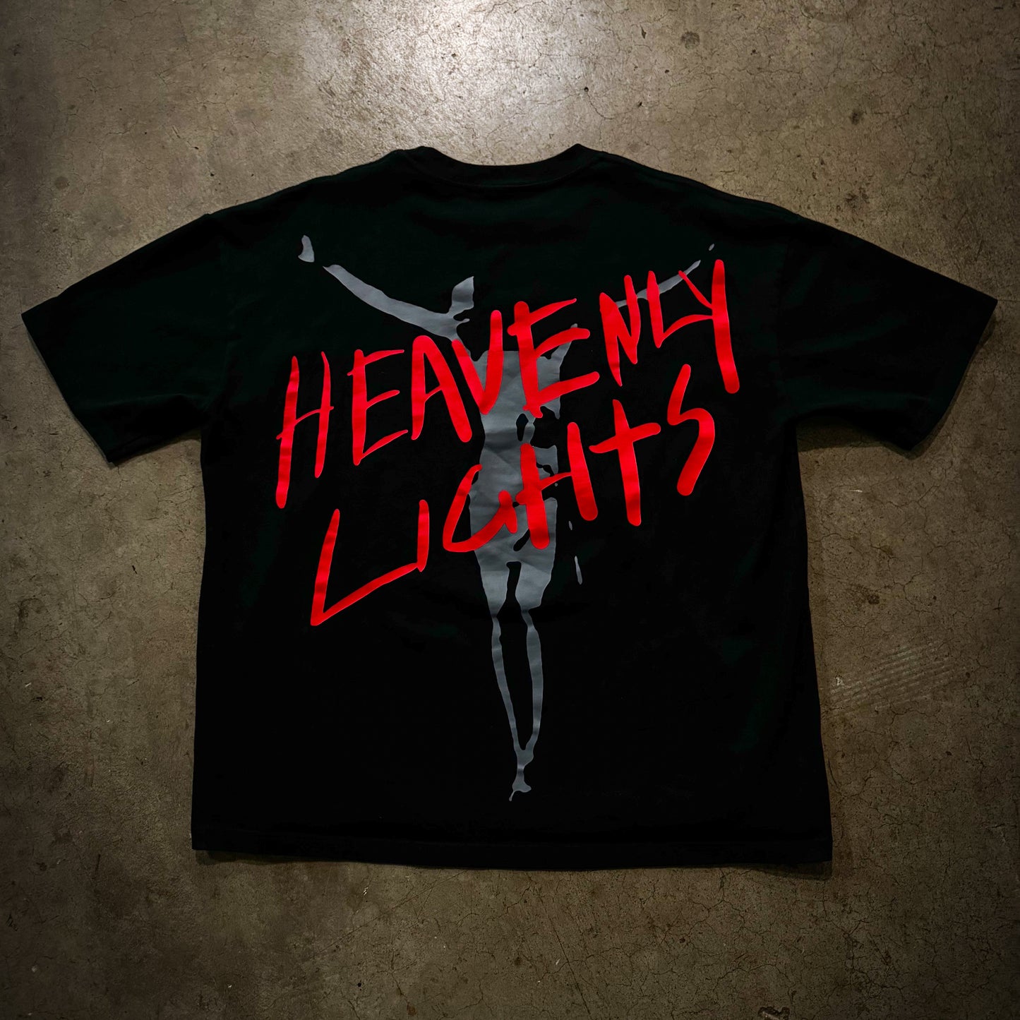 BLACK & RED "COMMENDED" TEE